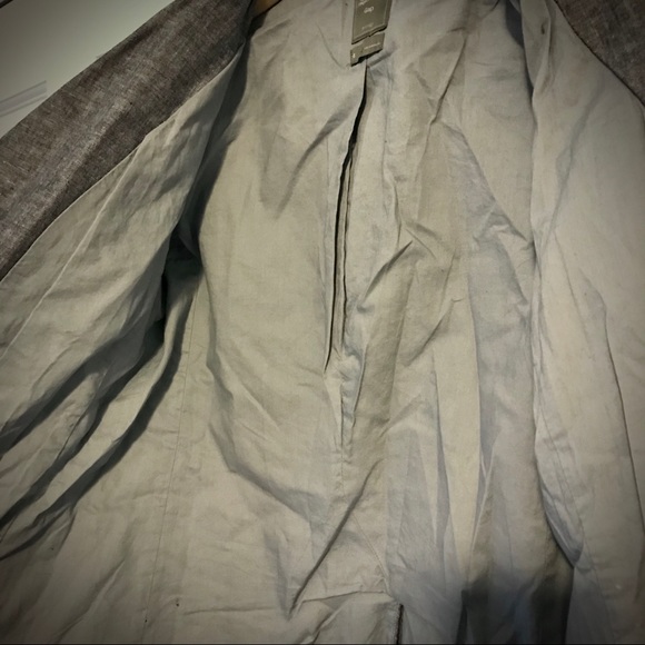 Linen Chambray Blazer - Picture 5 of 7